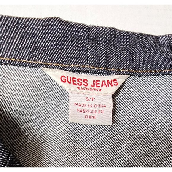 Guess Double-Breasted Denim Jacket SP - Picture 9 of 14